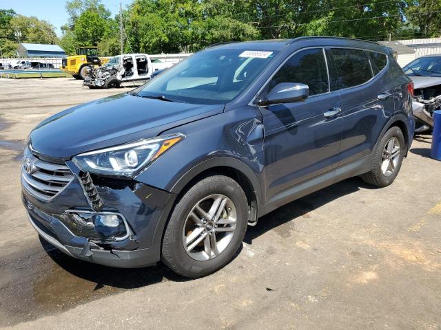 5NMZU3LB0HH007942 - 2017 HYUNDAI SANTA FE S CHARCOAL photo 1