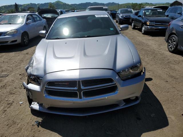 2C3CDXCT4EH189565 - 2014 DODGE CHARGER R/T SILVER photo 5