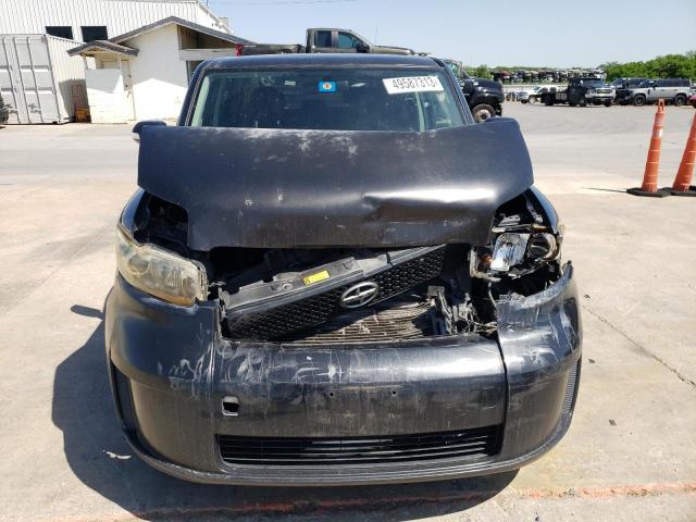 JTLKE50E191077345 - 2009 TOYOTA SCION XB BLACK photo 5