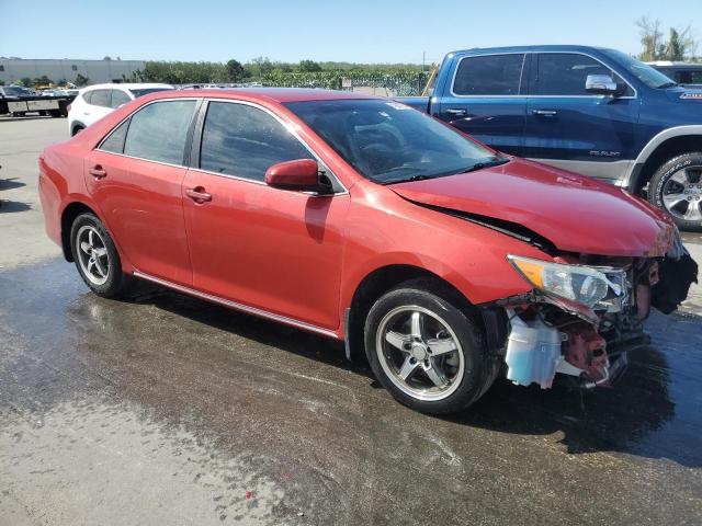 4T4BF1FK4CR203901 - 2012 TOYOTA CAMRY BASE RED photo 4