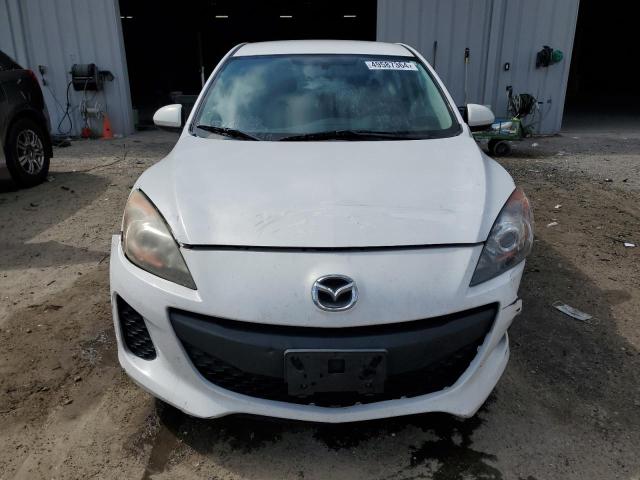 JM1BL1TGXD1755400 - 2013 MAZDA 3 I WHITE photo 5