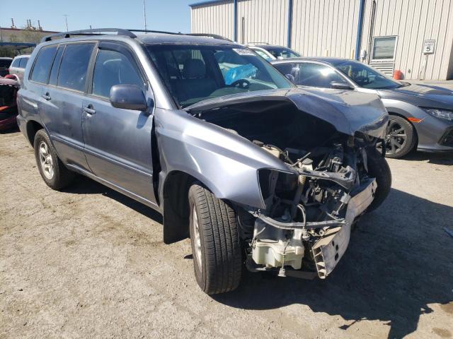 JTEDP21A560125337 - 2006 TOYOTA HIGHLANDER LIMITED BLUE photo 4