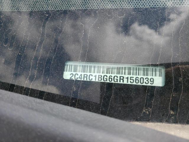 2C4RC1BG6GR156039 - 2016 CHRYSLER TOWN & COU TOURING WHITE photo 13