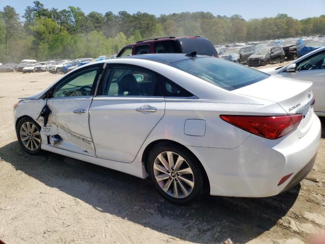 5NPEC4AC6EH941136 - 2014 HYUNDAI SONATA SE WHITE photo 2