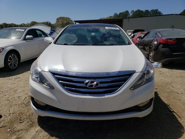 5NPEC4AC6EH941136 - 2014 HYUNDAI SONATA SE WHITE photo 5