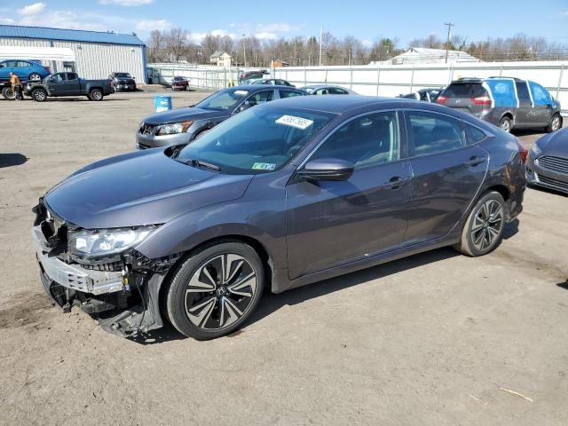 2HGFC1F74HH658800 - 2017 HONDA CIVIC EXL GRAY photo 1