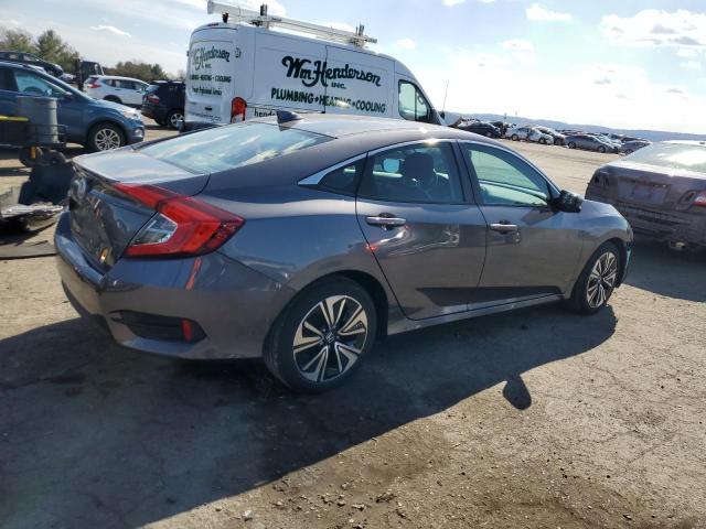 2HGFC1F74HH658800 - 2017 HONDA CIVIC EXL GRAY photo 3