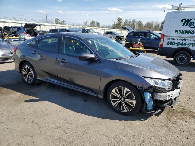 2HGFC1F74HH658800 - 2017 HONDA CIVIC EXL GRAY photo 4