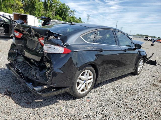 1FA6P0H74G5135640 - 2016 FORD FUSION SE BLACK photo 3