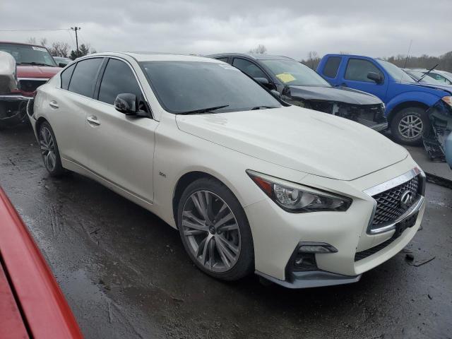 JN1EV7AR7JM435480 - 2018 INFINITI Q50 LUXE WHITE photo 4