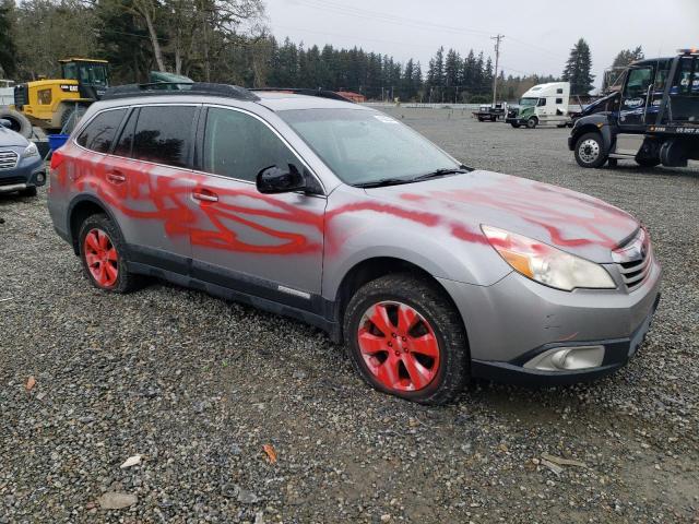 4S4BRDLC9B2375657 - 2011 SUBARU OUTBACK 3.6R LIMITED SILVER photo 4