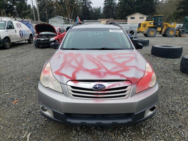 4S4BRDLC9B2375657 - 2011 SUBARU OUTBACK 3.6R LIMITED SILVER photo 5