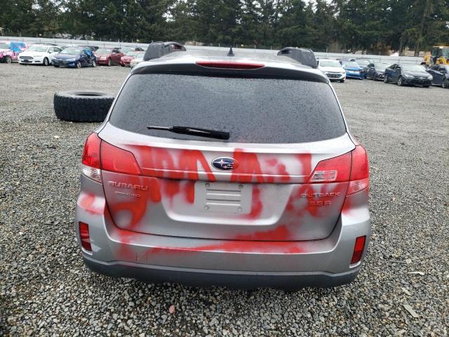 4S4BRDLC9B2375657 - 2011 SUBARU OUTBACK 3.6R LIMITED SILVER photo 6