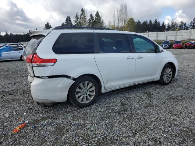 5TDDK3DC3CS035263 - 2012 TOYOTA SIENNA XLE WHITE photo 3