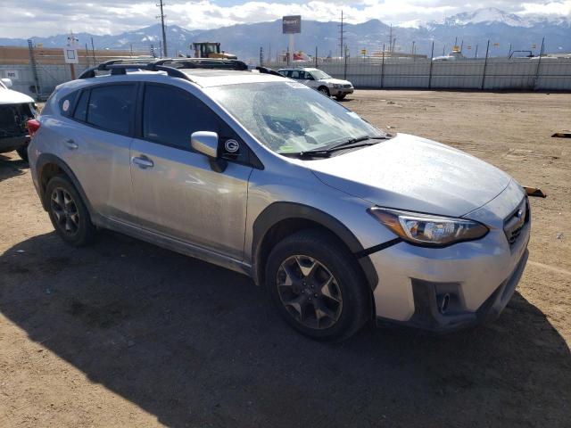 JF2GTAECXKH390545 - 2019 SUBARU CROSSTREK PREMIUM SILVER photo 4