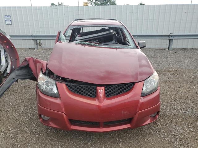 5Y2SL62843Z452927 - 2003 PONTIAC VIBE RED photo 5