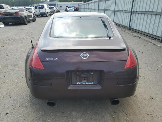 JN1AZ34D53T116048 - 2003 NISSAN 350Z COUPE PURPLE photo 6