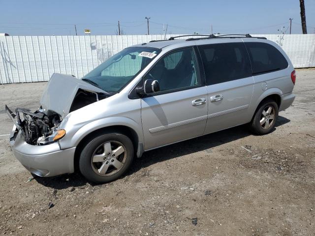 2D4GP44L16R607483 - 2006 DODGE GRAND CARA SXT SILVER photo 1