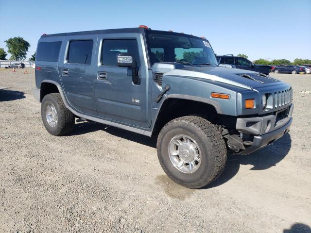 5GRGN23U06H101008 - 2006 HUMMER H2 GRAY photo 4