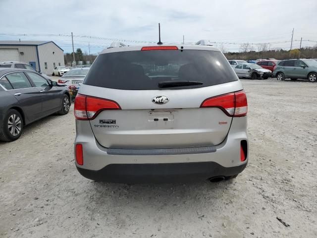 5XYKTCA67EG504079 - 2014 KIA SORENTO LX GRAY photo 6