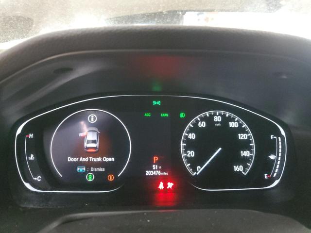 1HGCV2F64JA023316 - 2018 HONDA ACCORD EXL შავი ფოტო 9