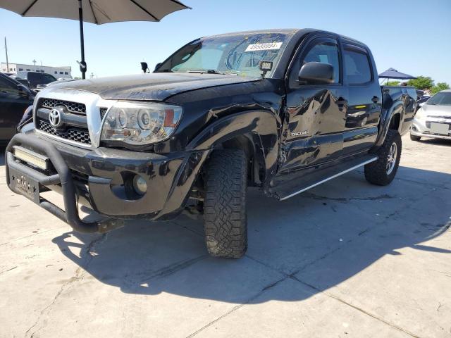 5TFJU4GN2BX002991 - 2011 TOYOTA TACOMA DOUBLE CAB PRERUNNER BLACK photo 1