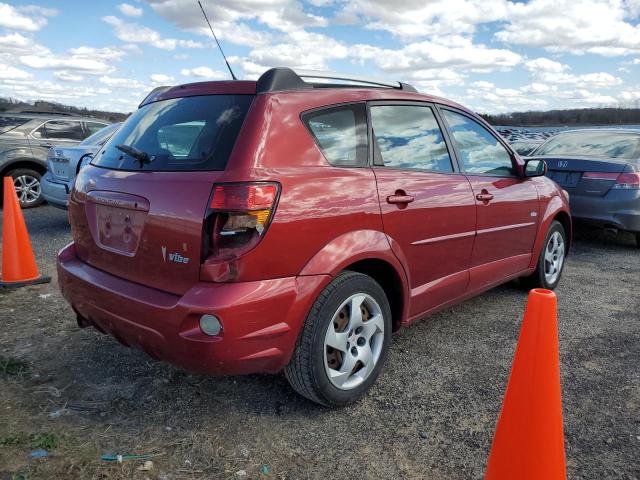 5Y2SL63845Z405222 - 2005 PONTIAC VIBE BURGUNDY photo 3