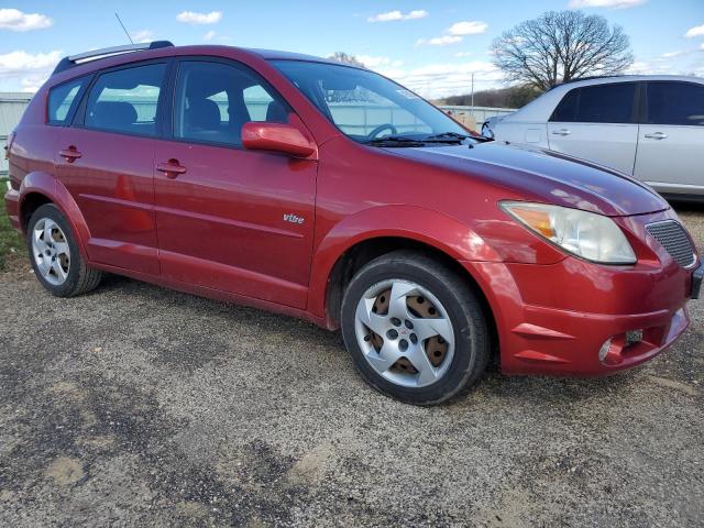 5Y2SL63845Z405222 - 2005 PONTIAC VIBE BURGUNDY photo 4