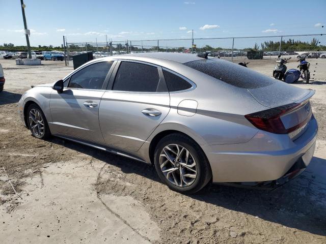 KMHL64JA9MA144037 - 2021 HYUNDAI SONATA SEL SILVER photo 2