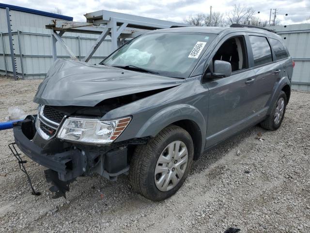 3C4PDCBB6KT751306 - 2019 DODGE JOURNEY SE GRAY photo 1