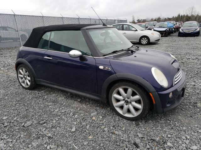 WMWRH335X5TF84275 - 2005 MINI COOPER S PURPLE photo 4