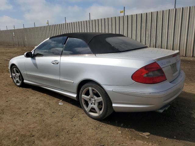 WDBTK75G36T056526 - 2006 MERCEDES-BENZ CLK 500 SILVER photo 2