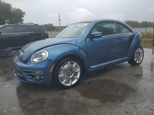 3VWJD7AT7KM711217 - 2019 VOLKSWAGEN BEETLE SE BLUE photo 1