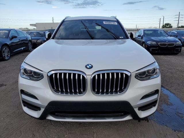 5UXTY3C05M9F41311 - 2021 BMW X3 SDRIVE30I WHITE photo 5