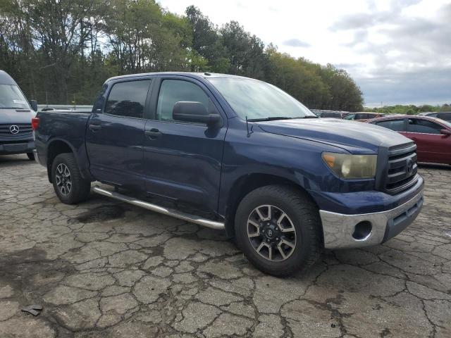 5TFEY5F17CX131854 - 2012 TOYOTA TUNDRA CREWMAX SR5 BLUE photo 4