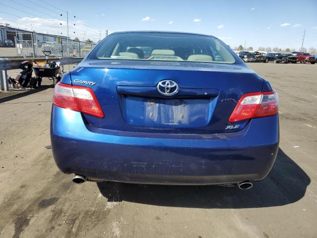 4T1BK46K07U043304 - 2007 TOYOTA CAMRY LE BLUE photo 6