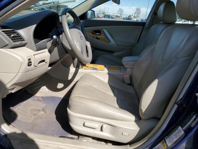 4T1BK46K07U043304 - 2007 TOYOTA CAMRY LE BLUE photo 7