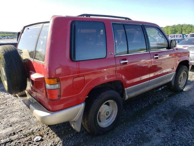 JACDH58W8R7922731 - 1994 ISUZU TROOPER LS RED photo 3