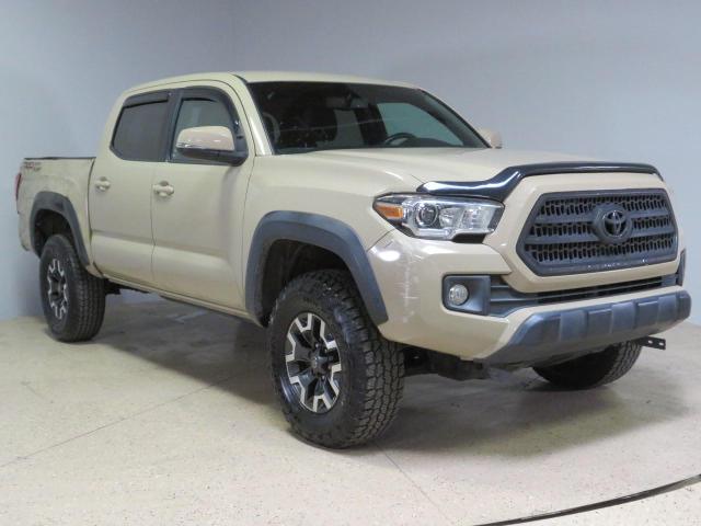 3TMAZ5CN2HM049675 - 2017 TOYOTA TACOMA DOUBLE CAB TAN photo 1