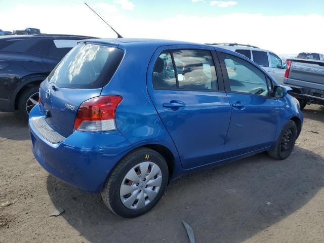 JTDKT903495231031 - 2009 TOYOTA YARIS BLUE photo 3