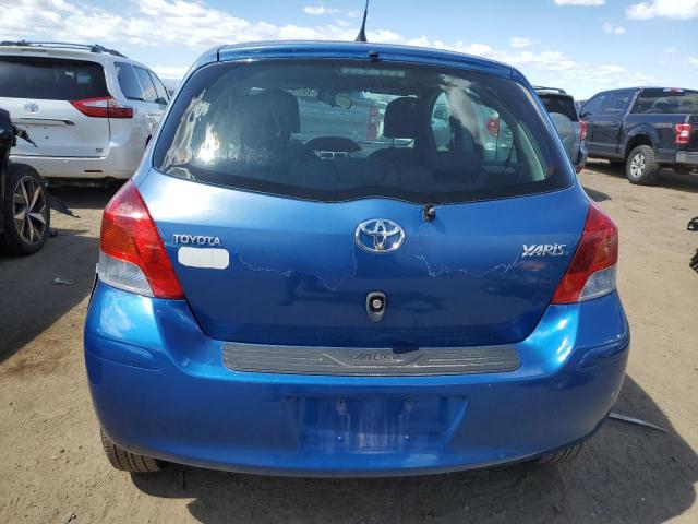 JTDKT903495231031 - 2009 TOYOTA YARIS BLUE photo 6