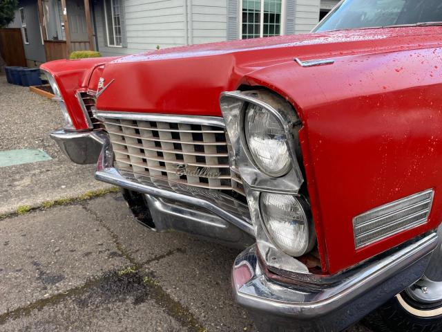 J7192245 - 1967 CADILLAC COUPE DEVI RED photo 11