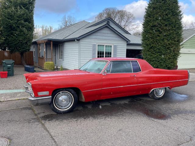 J7192245 - 1967 CADILLAC COUPE DEVI RED photo 2