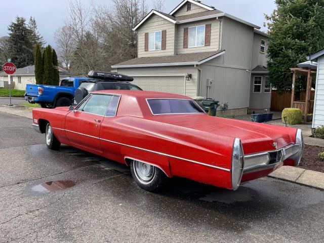 J7192245 - 1967 CADILLAC COUPE DEVI RED photo 3