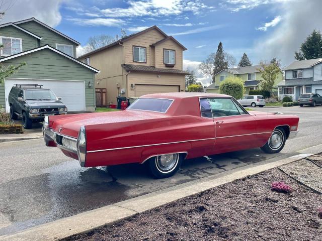 J7192245 - 1967 CADILLAC COUPE DEVI RED photo 4