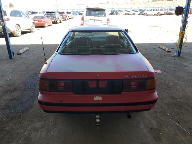 JT2ST64C4G7080355 - 1986 TOYOTA CELICA GT RED photo 6