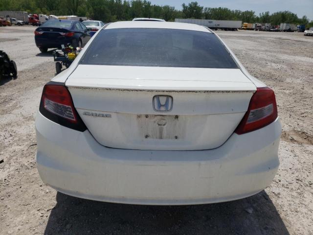 2HGFG3B51CH560840 - 2012 HONDA CIVIC LX WHITE photo 6