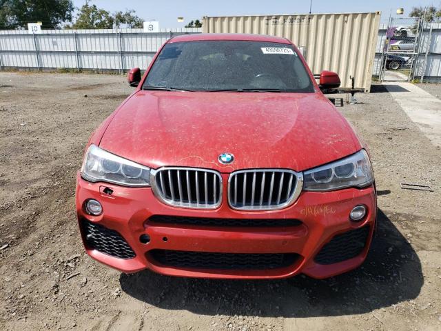 5UXXW5C52F0E87441 - 2015 BMW X4 XDRIVE35I RED photo 5