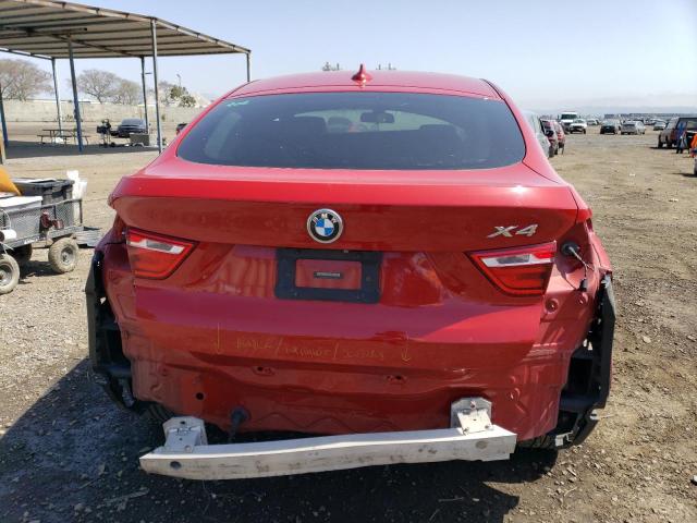 5UXXW5C52F0E87441 - 2015 BMW X4 XDRIVE35I RED photo 6