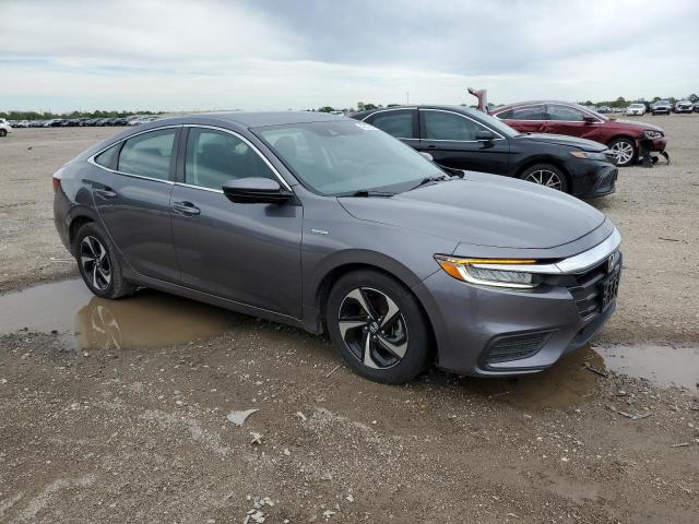 19XZE4F56ME011374 - 2021 HONDA INSIGHT EX GRAY photo 4